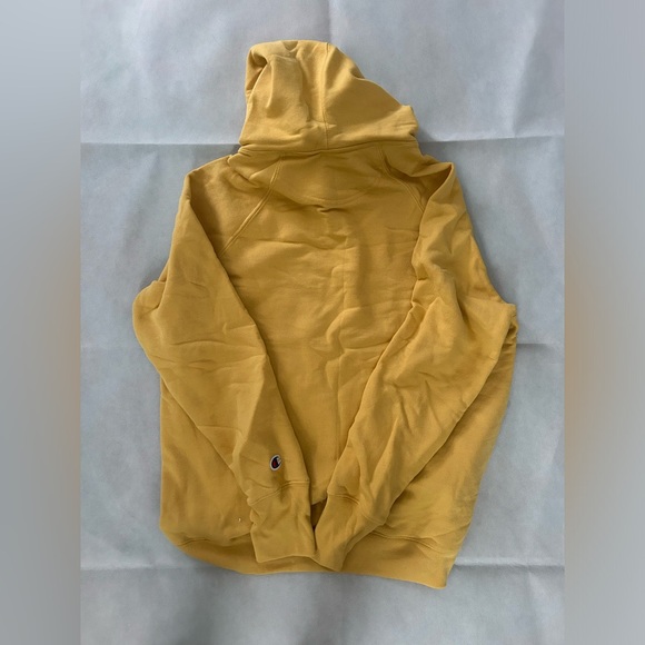 Champion yellow hoodie with front pocket new with tags, size small. - Picture 5 of 5